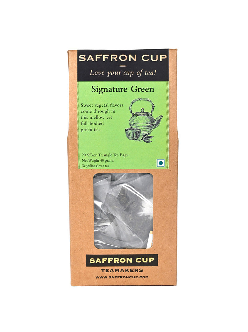 Signature Green Teabags - saffroncup