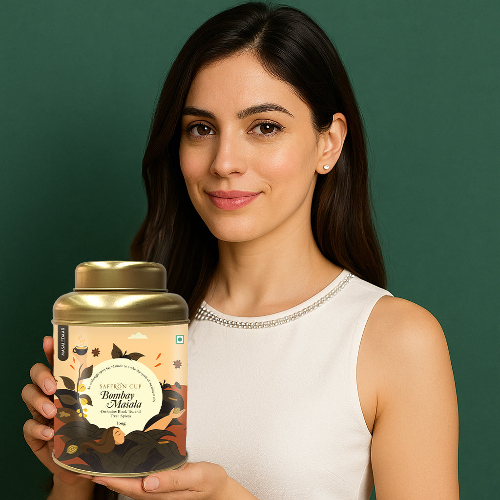 Bombay Masala Black Tea – 100g (Double-Lid Tin)