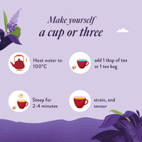 Thumbnail for Darjeeling Earl Grey Black Tea – 20 Tea Bags | Bergamot & Lavender - saffroncup
