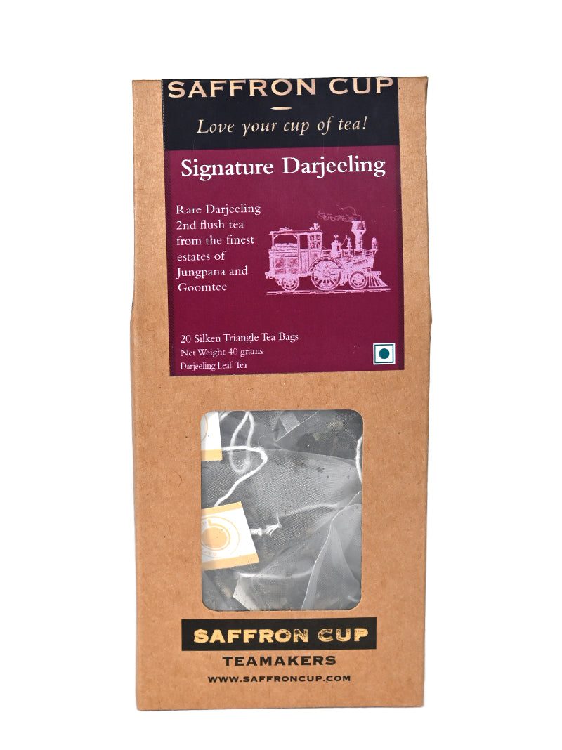 Darjeeling Black Teabags - Saffroncup