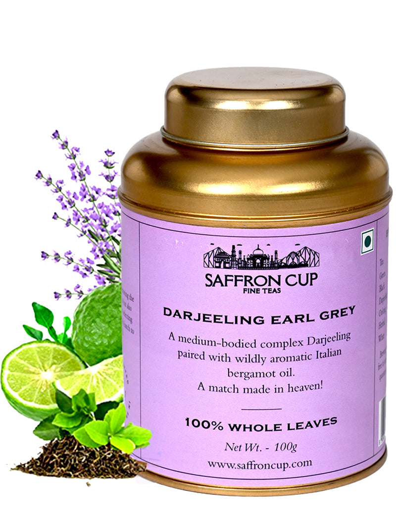 Earl Grey Black Tea Leaves - Saffroncup