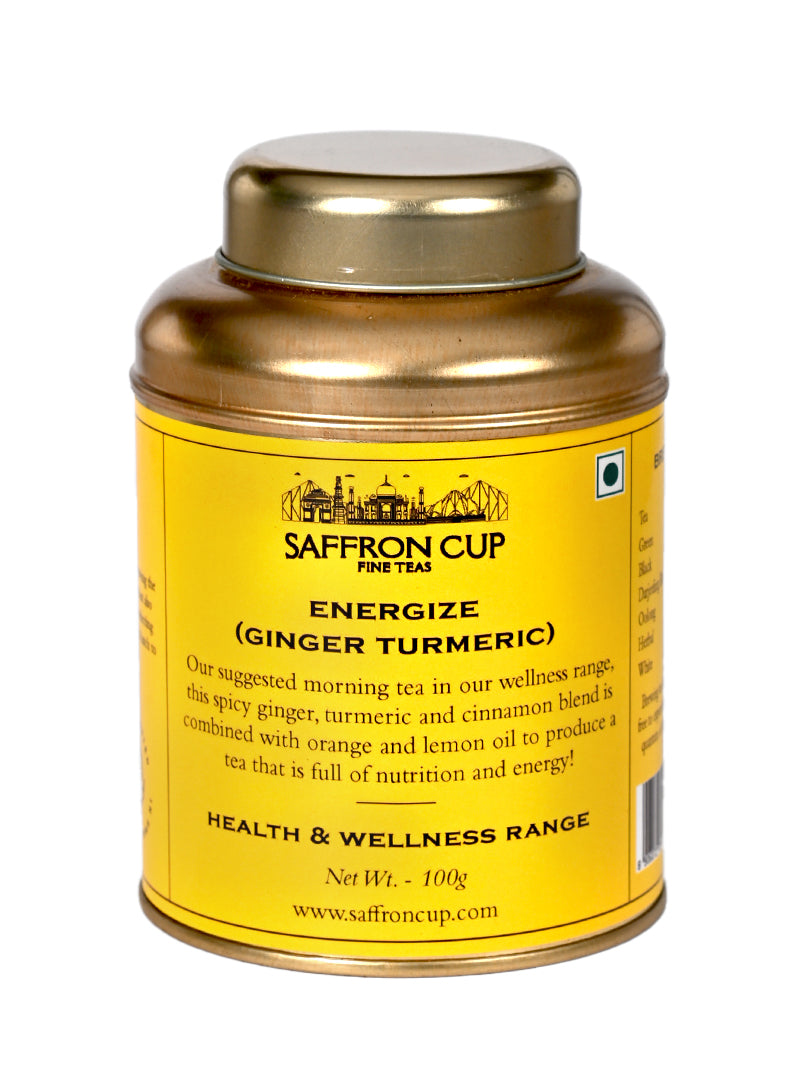 Turmeric & Ginger Energize Tea - saffroncup