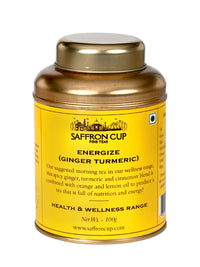 Thumbnail for Turmeric & Ginger Energize Tea - saffroncup