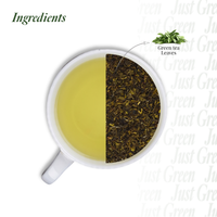 Thumbnail for Saffron Cup Just Green – Pure Darjeeling Green Tea – 100g (Airtight Zip-Lock Pouch)