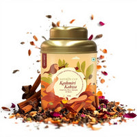 Thumbnail for Saffron Cup Kashmiri Kahwa Green Tea – 100g (Double-Lid Tin)