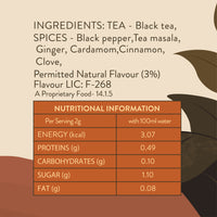 Thumbnail for Saffron Cup Kadak Masala Black Tea – 175g (Zip-Lock Pouch) - saffroncup