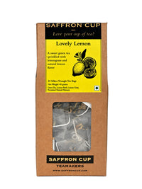 Thumbnail for Lovely Lemon Teabags - Saffroncup