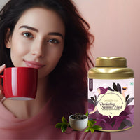 Thumbnail for Darjeeling Second Flush Tea - 80g | Second Flush, Antioxidant-Rich - saffroncup