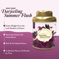Thumbnail for Darjeeling Second Flush Tea - 80g | Second Flush, Antioxidant-Rich - saffroncup