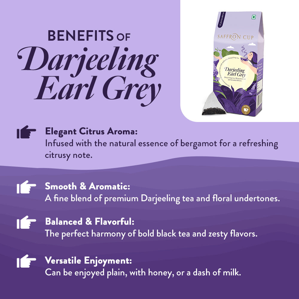 Darjeeling Earl Grey Black Tea – 20 Tea Bags