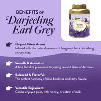 Thumbnail for Darjeeling Earl Grey (Bergamot & Lavender)- 75gm (Tin)