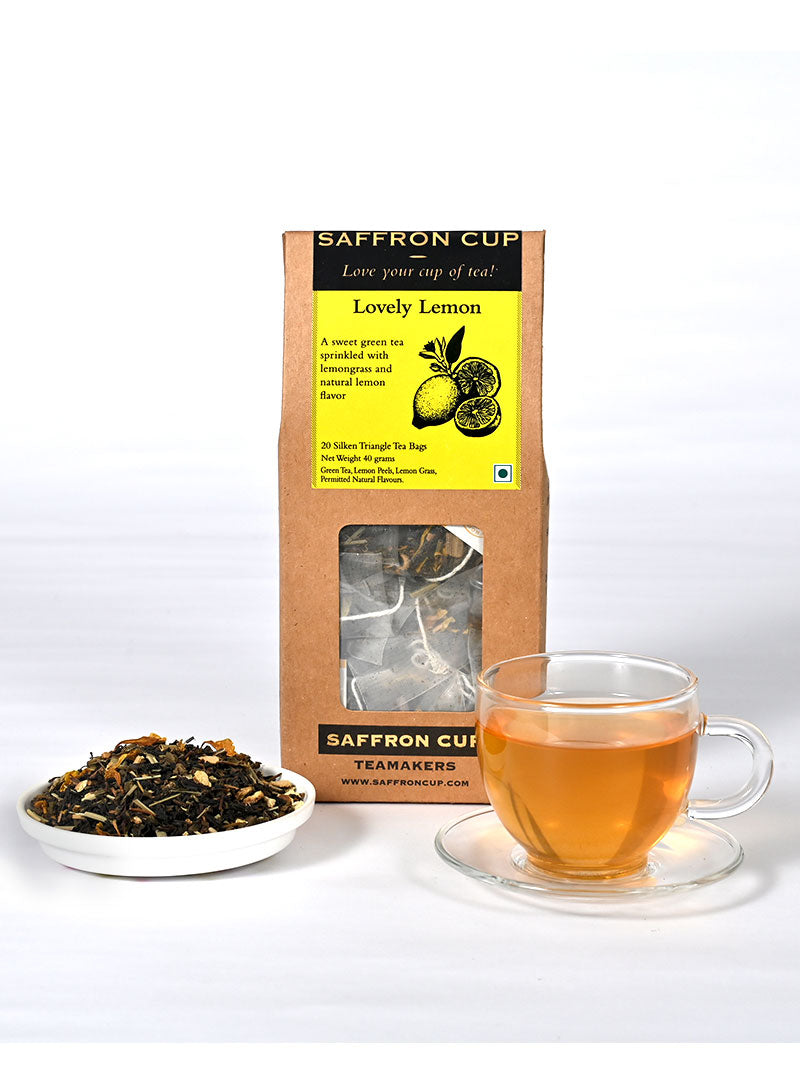 Lovely Lemon Teabags - saffroncup