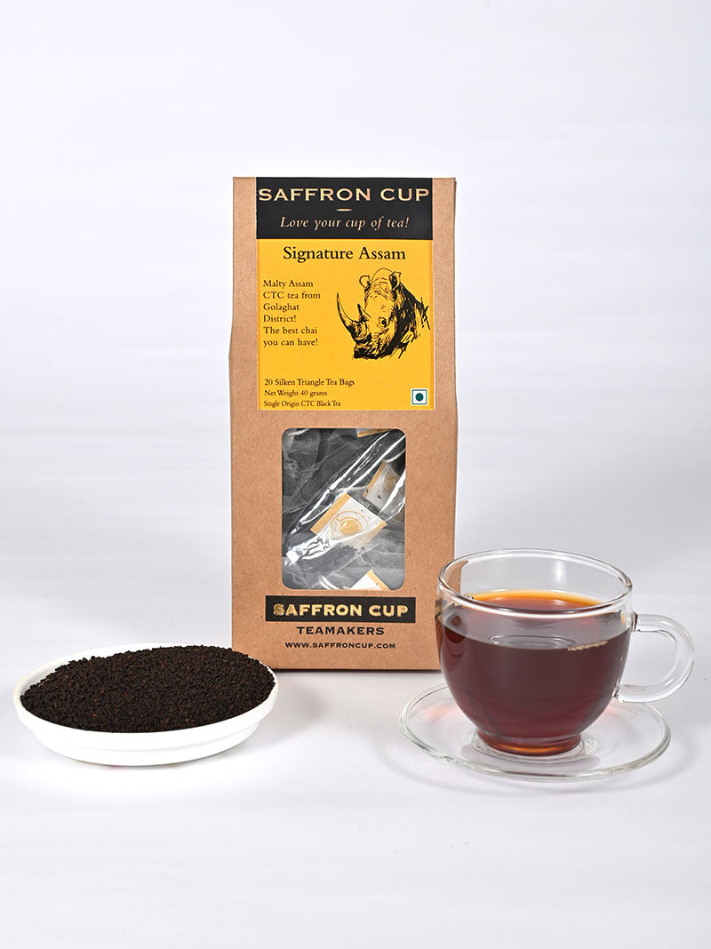 Amazon.com : Organic Saffron Cardamom Black Tea 30 Bags (Cardamom Tea) :  Grocery & Gourmet Food