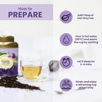 Thumbnail for Darjeeling Earl Grey Black Tea – Bergamot & Lavender - saffroncup