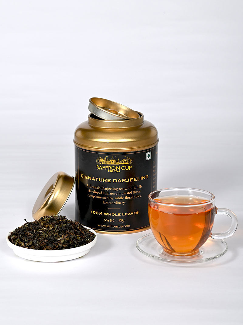 Signature Darjeeling Black Tea - saffroncup