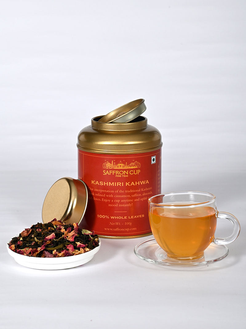Detox Kashmiri Kahwa Tea | 100 gm - saffroncup
