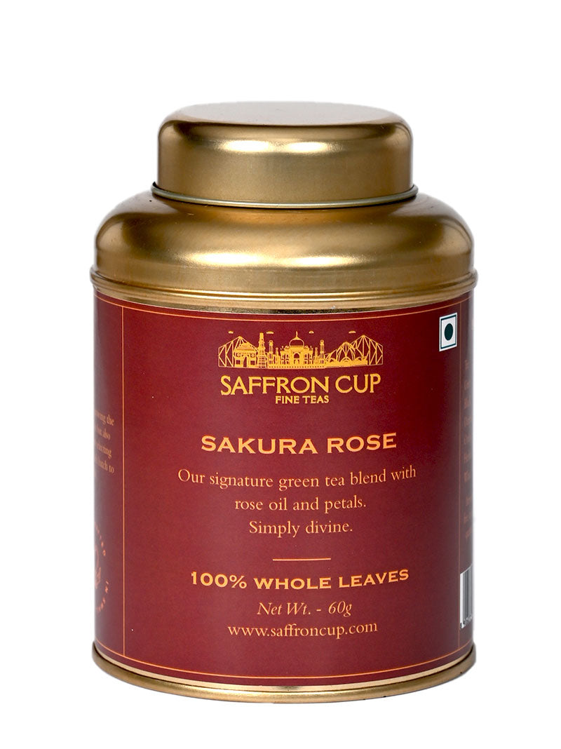 Sakura Rose - Tin - saffroncup