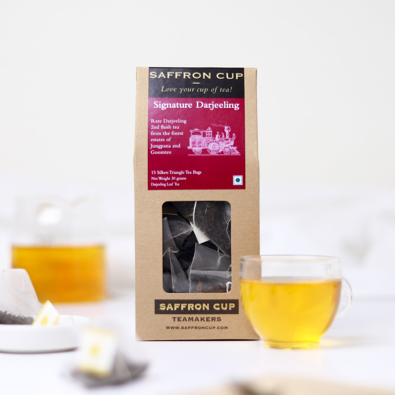 Signature Darjeeling Teabags - saffroncup